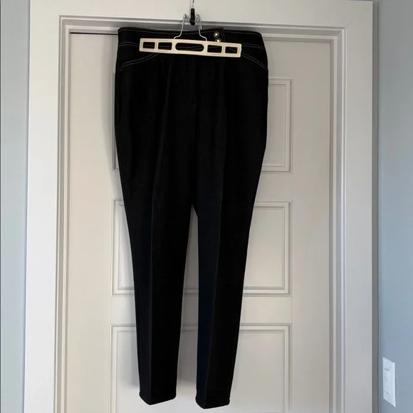 Vintage Stunning Conrad C Set NWOT Denim Embroidered Jacket/Pants size 12. - Picture 9 of 14